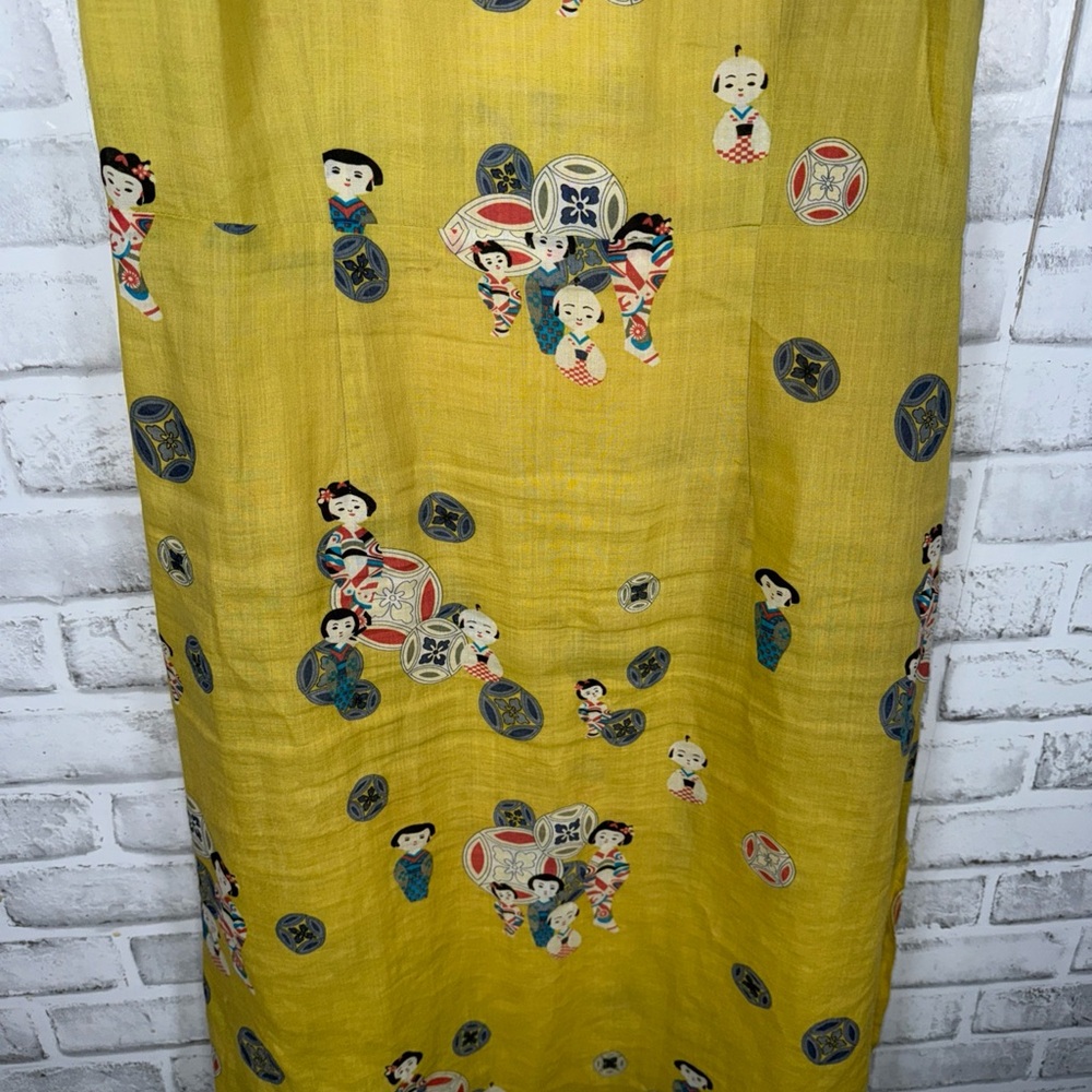 Citron Yellow Patterned Top - Picture 5 of 6